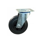 Novio zwenkwiel gaffel zwart rubber 201.122.156.000