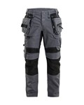 Blåkläder X1900 werkbroek denim stretch grijs/zwart maat 60