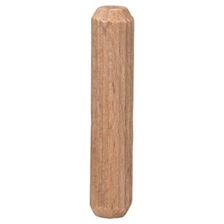 Bosch geribbelde houtdeuvels [50st] - 6x30mm 