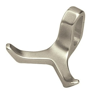 Hermeta 1231-02 Gardelux 1 - jashaak dubbel nieuw zilver