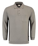 Tricorp polosweater Bi-Color - Workwear - 302001 - grijs/zwart - maat 4XL