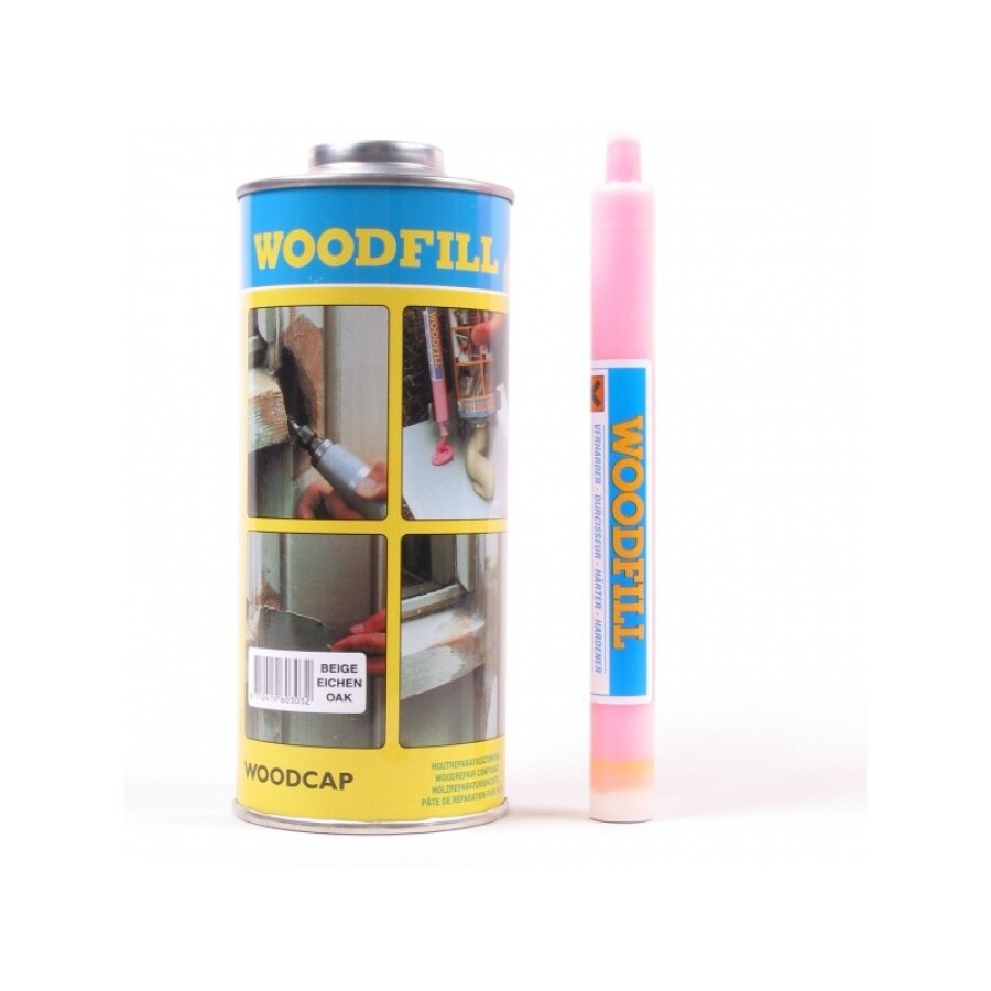 Woodcap woodfill renovatiepasta compleet - beige - 060303