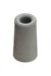 DX deurbuffer conisch - rubber - hoogte 59 mm - grijs