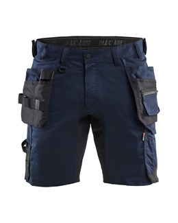 Blåkläder 1752 short 2-weg stretch blauw maat 48