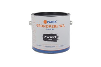 Ivana 57316 watergedragen Grondverf zwart - 2,5 liter 