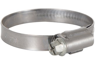 Slangklem - RVS band - 4 snelklem gegalvaniseerd - 32-50 mm