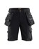 Blåkläder X1900 short 4-weg stretch zwart maat 50