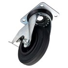 zwenkwiel rubber       80 met rem
