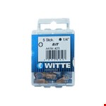 Witte torx bits [5x] - Torx TR - T 20 - 25 mm - 1/4"