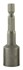 Ivana 54873 magnetische bit-dopsleutel - 1/4 inch - 6-kant - 10x55 mm 