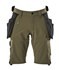 Mascot Advanced short - 17149-311 - afritsbare spijkerzakken - mosgroen - maat C45