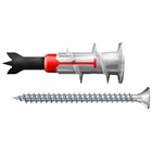 Fischer gipsplaatplug - DuoBlade S met schroef - 545676