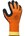 Showa winterhandschoenen - 406 - waterafstotend - oranje - maat L 