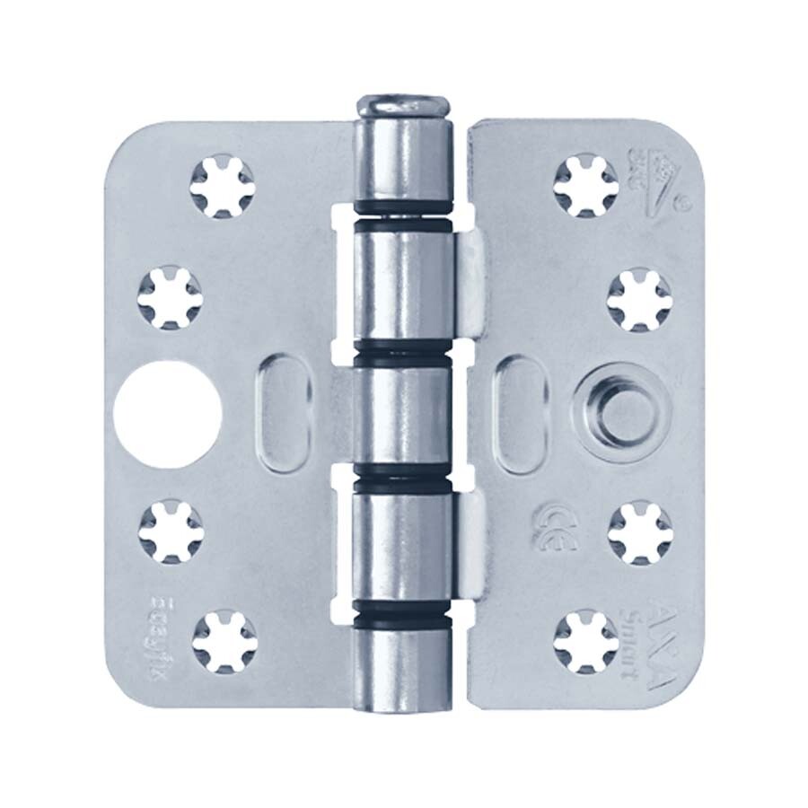 AXA Smart veiligheidsscharnier Easyfix - SKG*** - 89x89mm - Topcoat afgerond - 1687-09-23/7v los