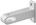 Hermeta 1192-01 Gardelux 1 middensteun naturel