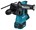 Makita DHR243Z  accu combihamer - SDS-Plus - 18V - excl. accu en lader - 2 boorkoppen - in doos 