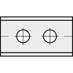 JSO-TR keermessen [10x] HW - 30x12x1.5 mm - 2-zijdig geslepen - 72010-6-03000