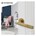 Intersteel deurkruk op geveerd rozet - Sora - messing mat titaan PVD