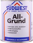 Sudwest primer - Allgrund - zwart - 750ML - ijzer/staal/koper etc. - Sudwest 3445