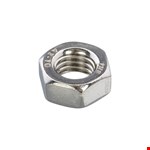 Hoenderdaal zeskantmoer - RVS-A2 - SW-30 - M20