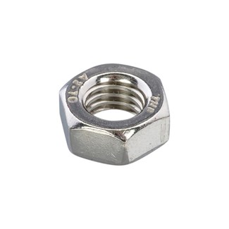 Hoenderdaal zeskantmoer - RVS-A2 - SW-30 - M20