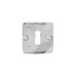 Dauby sleutelrozet - Pure 50Q - wit brons