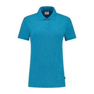 Tricorp Casual 201006 Dames fitted poloshirt Turquoise maat S