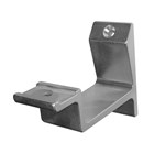 Hermeta leuninghouder - aluminium F1 - opschroef voor strip - 3540-01
