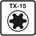 Ivana 56775 schroefbit [5x] - TX-15 - 1/4"x50mm