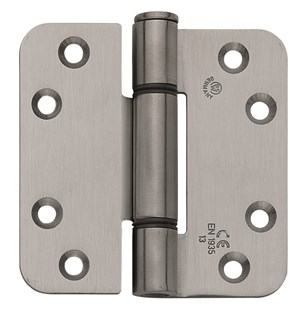 BSW glijlagerscharnier - 818 Allround - afgerond - 89x102x3 mm - RVS 