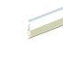 Ellen opbouw tochtprofiel - max. kier 13mm - Elro XL - 230 cm - wit aluminium 