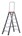 Altrex dubbel oploopbare trap - Falco - FDO 6 - max. werkhoogte 3,40 m - 2 x 6 treden