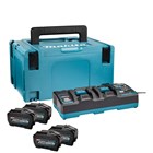 Makita accuset - 191U42-2 - XGT - DC40RB / 4xBL4050F