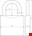 ABUS cilinder hangslot 65/60 - 60mm - gelijksluitend op nr. KA0601