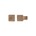 Dauby meubelknop - Pure PQ-20 - ruw brons - 20 mm