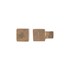 Dauby meubelknop - Pure PQ-20 - ruw brons - 20 mm
