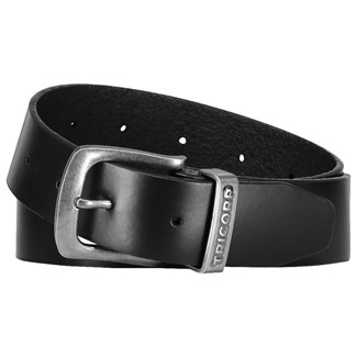 Tricorp riem leer - Workwear - 652007 - zwart - maat 65-95