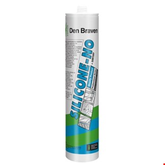 Zwaluw Silicone-NO + Sanitary - 310 ml koker - cremewit RAL9001