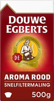 Douwe Egberts Aroma rood filterkoffie - 500 gram - (Verkoop per stuk)