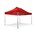 Grizzly werktent - GO-WORK 40 - 3x4,5 m - alum. frame smalle voet - rood