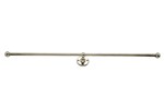 Dauby toiletrolhouder dubbel - Pure Plus - wit brons - 700 mm