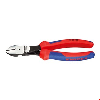 Knipex kracht-zijsnijtang - 200 mm - kop gepolijst - 74 02 200