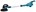 Makita langnek accu schuurmachine - DSL801ZU - 18V - met AWS zender - excl. accu en lader - in tas