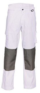 HAVEP werkbroek -  Worker - 8597 - wit/grijs - maat 54