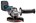 Makita haakse accu slijpmachine - GA008GM201 - 40V Max - 125mm - 2x4.0 Ah accu en lader- met vastzetschakelaar - in Mbox