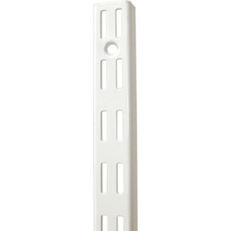 Element wandrail dubbel - wit - 240 cm  