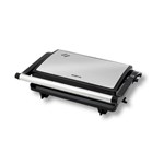 Inventum panini contactgrill - CG616 - zwart/rvs
