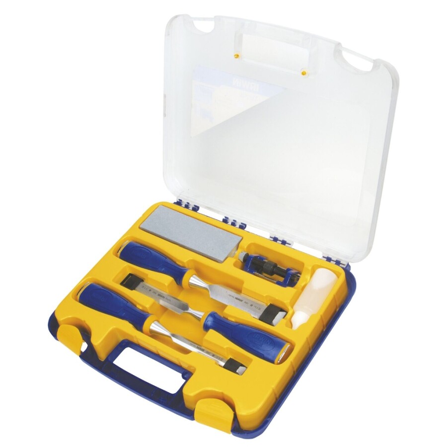 Irwin universele beitel + slijpsteenset [6-delig] - MS500