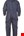 Hydrowear Regenoverall Urk grijs - maat S