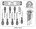 Stanley gevulde gereedschapskoffer - "Onderhoudskoffer" - 142-delig - SMT98109-1